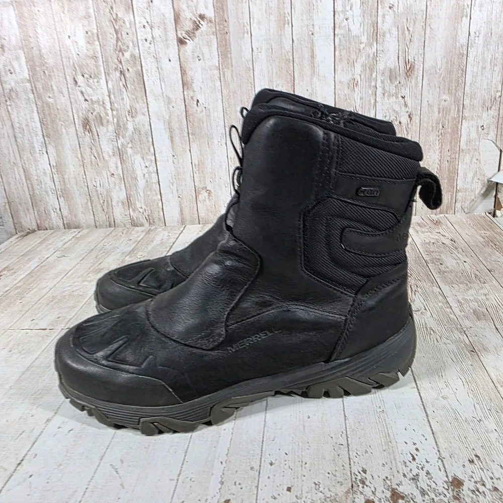 Merrell Thermo Overlook 2 Mid Waterproof Black Winter Boots J92025 Mens 10.5